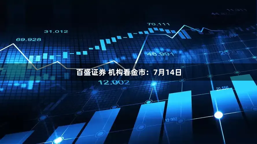 百盛证券 机构看金市：7月14日