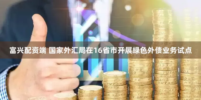 富兴配资端 国家外汇局在16省市开展绿色外债业务试点