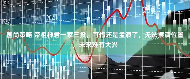 国尚策略 帝祖神君一家三投，可惜还是孟浪了，无法摆清位置，未来难有大兴